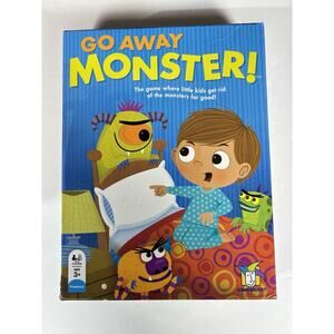 Go Away Monster! Gamewright Boardgame Preschool Kids Learn 100% COMPLETE